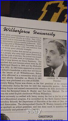HBCU College1945 Tuskegee vs Wilberforce Comiskeys White Sox Park Chicago