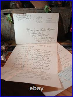 Hbcu College 1950 Virginia State College Letter PETERSBURG VIRGINIA