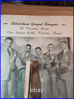 Hbcu College Rare Silverstone Gospels Singers VICTORIA TEXAS
