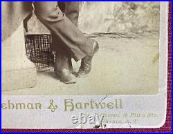 Henry Buehman & Frank Hartwell Distinguished Gentleman With Cane Rare