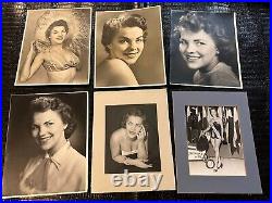 Huge 1950s Miss America Pinup Modelling photo & memorabilia lot (NBS-A)