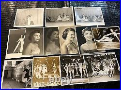 Huge 1950s Miss America Pinup Modelling photo & memorabilia lot (NBS-A)