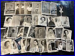 Huge 1950s Miss America Pinup Modelling photo & memorabilia lot (NBS-A)