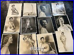 Huge 1950s Miss America Pinup Modelling photo & memorabilia lot (NBS-A)
