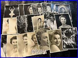 Huge 1950s Miss America Pinup Modelling photo & memorabilia lot (NBS-A)