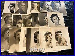 Huge 1950s Miss America Pinup Modelling photo & memorabilia lot (NBS-A)