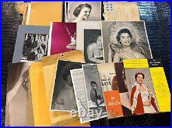 Huge 1950s Miss America Pinup Modelling photo & memorabilia lot (NBS-A)