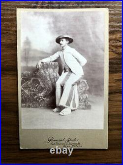 Interesting Character, Reno Nevada Photographer, Cabinet Card
