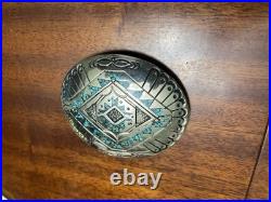 J Nezzie Belt Buckle Signed Nezzie In Black And J Nezzie Turquoise. 999 Nickel