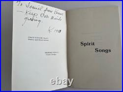 JAMES KWAME CLAY SIGNED Spirit Songs A Poembook Cincinnati 1981 Black Poetry