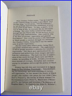JAMES KWAME CLAY SIGNED Spirit Songs A Poembook Cincinnati 1981 Black Poetry