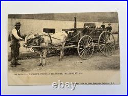 Joe Ballard Salisbury, North Carolina UDB postcard Black Americana