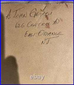 John Geraci 1951 Signed African American Mother And Child Photograph 13x10