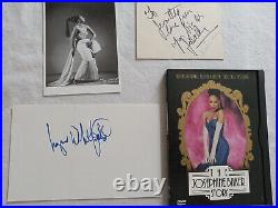 Josephine Baker Signed Lot REAL AUTOGRAPH Black Americana Performer Cabaret Jazz