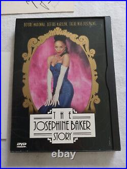 Josephine Baker Signed Lot REAL AUTOGRAPH Black Americana Performer Cabaret Jazz