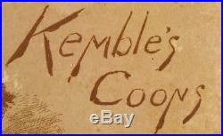 Kemble's Coons EW Kemble Racist Illustration Book 1896 Edward W Black Americana