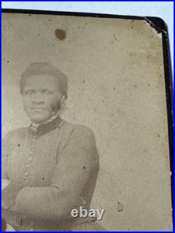 LUCY REDMAN Washington D. C. ID antique Cabinet Photo African American Black
