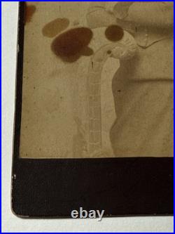 LUCY REDMAN Washington D. C. ID antique Cabinet Photo African American Black