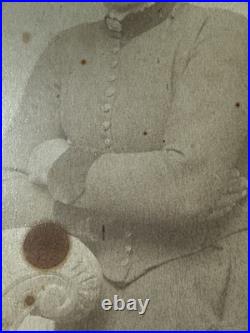 LUCY REDMAN Washington D. C. ID antique Cabinet Photo African American Black