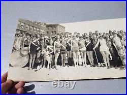 Large 1925 Shrine Bathing Beauty Parade Venice Beach California Photo Shriners