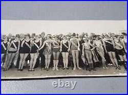 Large 1925 Shrine Bathing Beauty Parade Venice Beach California Photo Shriners
