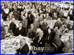 Large Tobacco Retailer's Banquet Photograph, Hotel Astor, October 1948