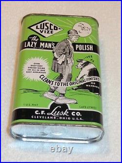 Lazy Mans Polish. Mfg. By C. F. LUSK Co. Politically Incorrect Advertising