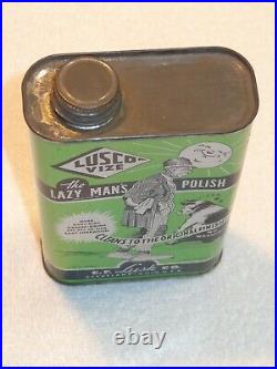 Lazy Mans Polish. Mfg. By C. F. LUSK Co. Politically Incorrect Advertising