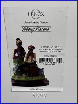 Lenox Ebony Visions Love Jones John Holyfield Artist Select Limited Edition MIB