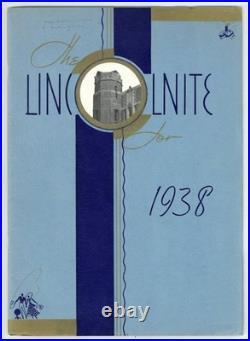Lincoln Nites High School 1938 African American Kansas City MO Yearbook Black