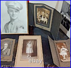 Lot Of 340 Vintage Antique B&W Photos Cabinet Card Photos & Snapshots