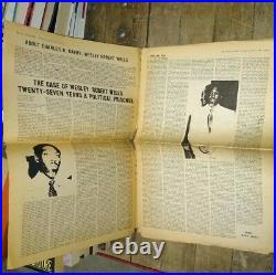 Lot of 3 Black Panther Party Newspaper Vol 3 June 69 2x Vol 6 March 1971