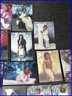 Lot of 40 african american black man women arcade carnival photo Y2K backgrounds