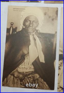 Lot of 5 Vintage Postcards African Americans Born Into Slavery Georgia