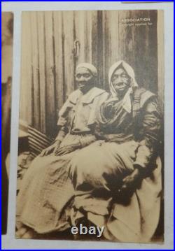 Lot of 5 Vintage Postcards African Americans Born Into Slavery Georgia