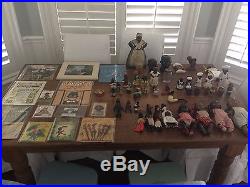 Lot of 64 Black Americana Collectibles inc. Mammy Doorstop Scootles Doll Etc