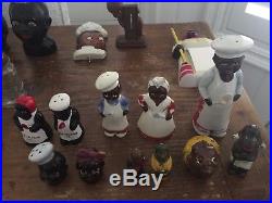 Lot of 64 Black Americana Collectibles inc. Mammy Doorstop Scootles Doll Etc