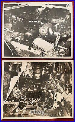 Lot of Vintage 19 Real 8x10 Photos Naugatuck CT Great Flood Disaster 19 Aug 1955