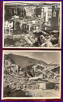 Lot of Vintage 19 Real 8x10 Photos Naugatuck CT Great Flood Disaster 19 Aug 1955