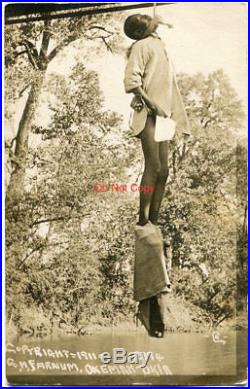 Lynching of Laura & L. D. Nelson Okemah OK Oklahoma 1911 Farnum RPPC Postcards