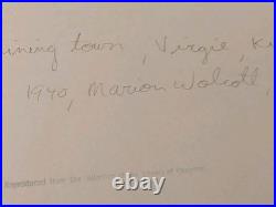 MARION POST WALCOTT KENTUCKY MINING TOWN, 1940/Not Digitized Library of Congress