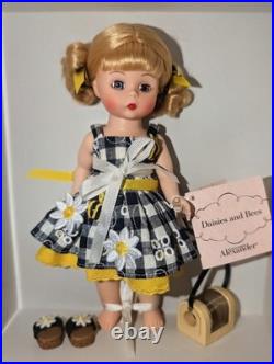 Madame Alexander 8 DAISIES AND BEES 45845 Rare & Retired Box Tag & Bee Keeper