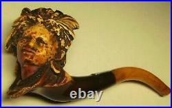 Marie Laveau Voodoo Queen of New Orleans Meerschaum Pipe