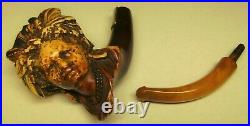 Marie Laveau Voodoo Queen of New Orleans Meerschaum Pipe