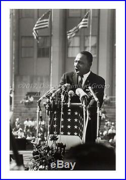 Martin Luther King Jr 1964 Solider Field Peace Rally Historic Original Photo Set