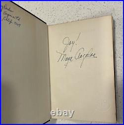 Maya Angelou I Know Why the Caged Bird Sings SIGNED First Edition 1st Print