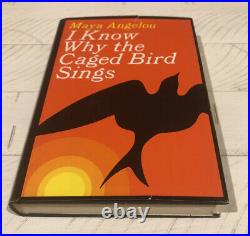 Maya AngelouI Know Why the Caged Bird SingsSIGNED 1st Ed1969 HC/DJ