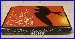 Maya AngelouI Know Why the Caged Bird SingsSIGNED 1st Ed1969 HC/DJ