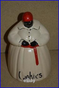 %% Mccoy Cookie Jar- Black Americana- Aunt Jemima- Mammy- Vintage Original (#4)