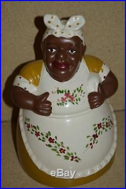 %% Mccoy Cookie Jar- Black Americana- Aunt Jemima- Mammy- Vintage Original (#8)